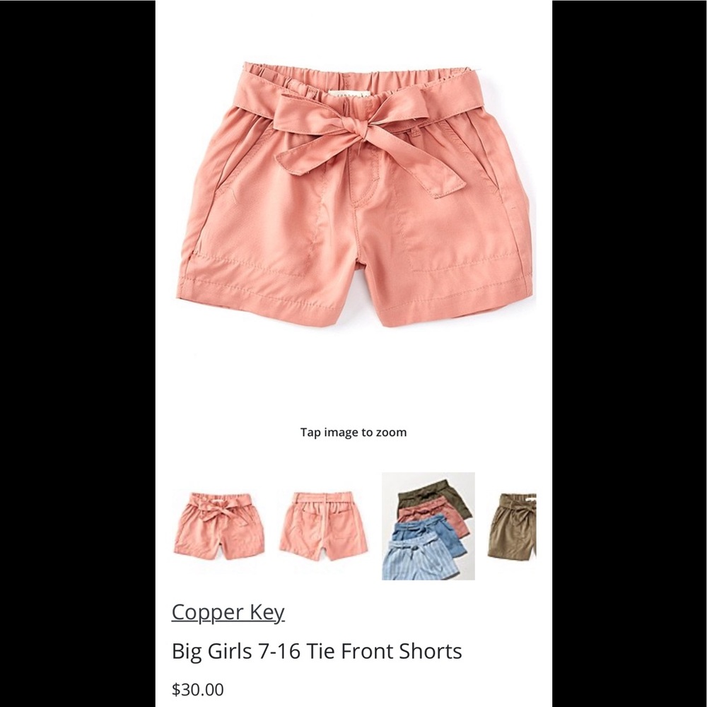 Copper Key Shorts - Picture 3 of 5